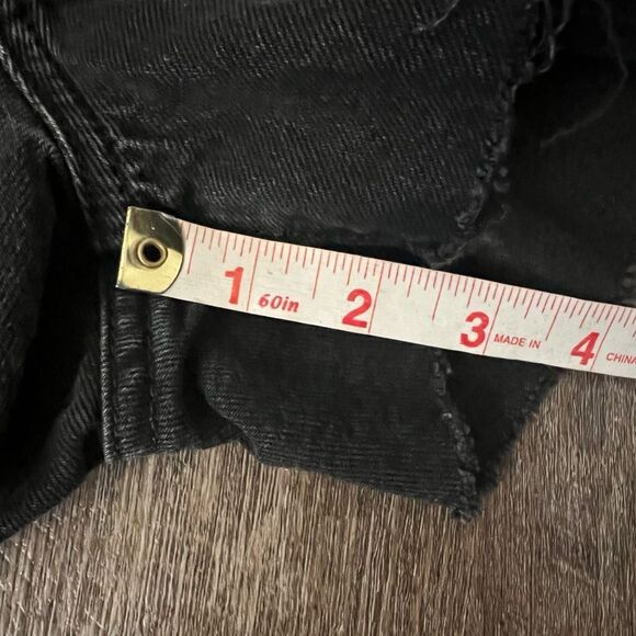 Levi's 501 Original Jean Distressed Shorts-Size 33 - Picture 7 of 8